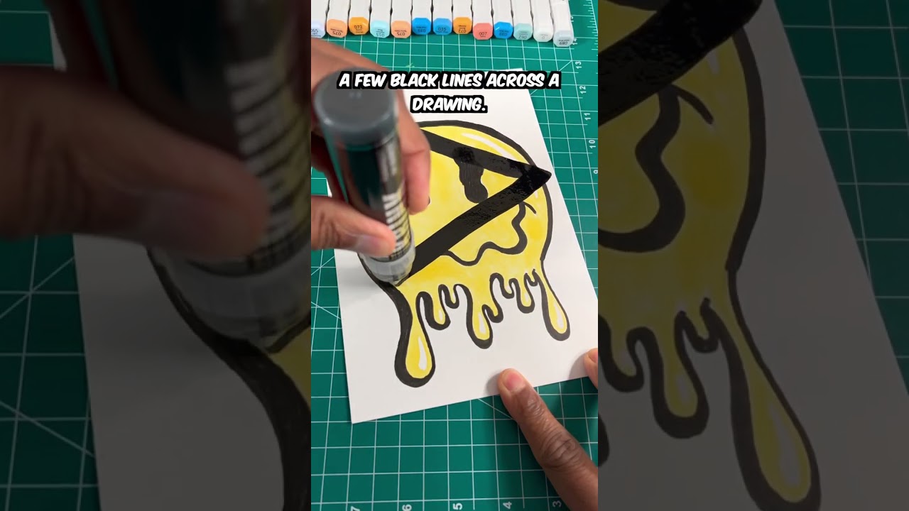 Secret to drawing the x