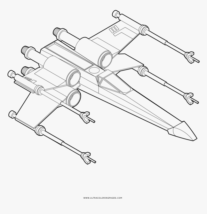 Transparent x wing png