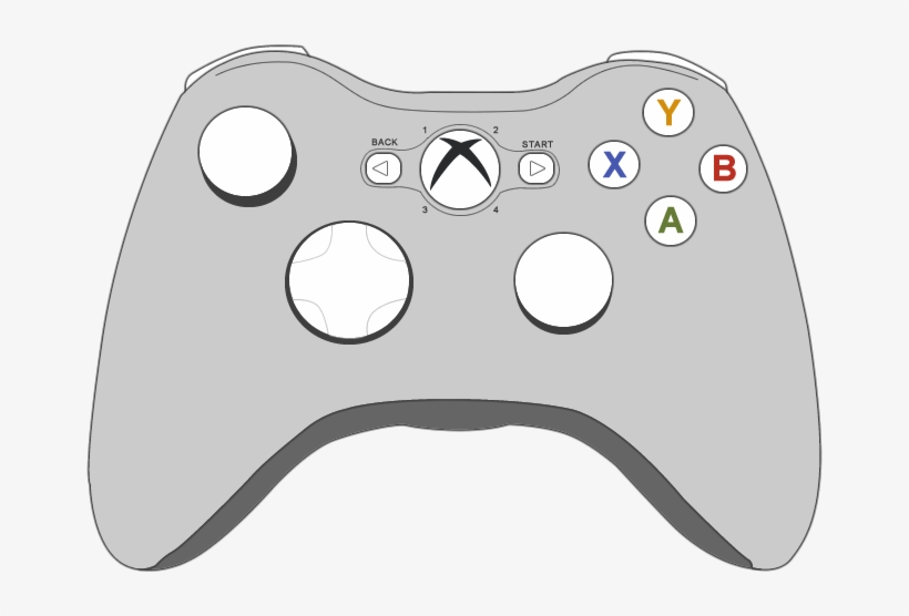 Xbox controller coloring pages