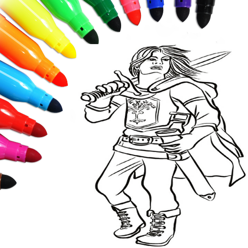 Mobile legends coloring book