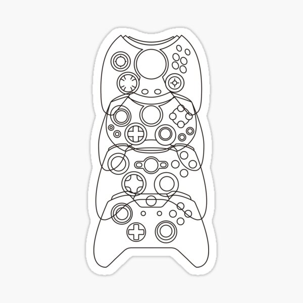 Xbox controller stickers for sale