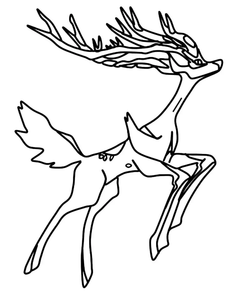 Xerneas malvorlagen