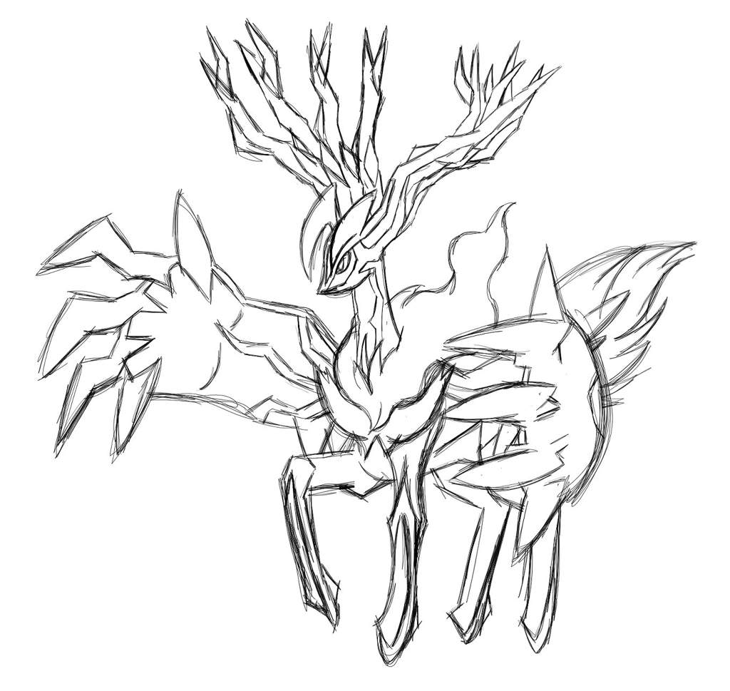 Xerneas yveltal pokãmon amino