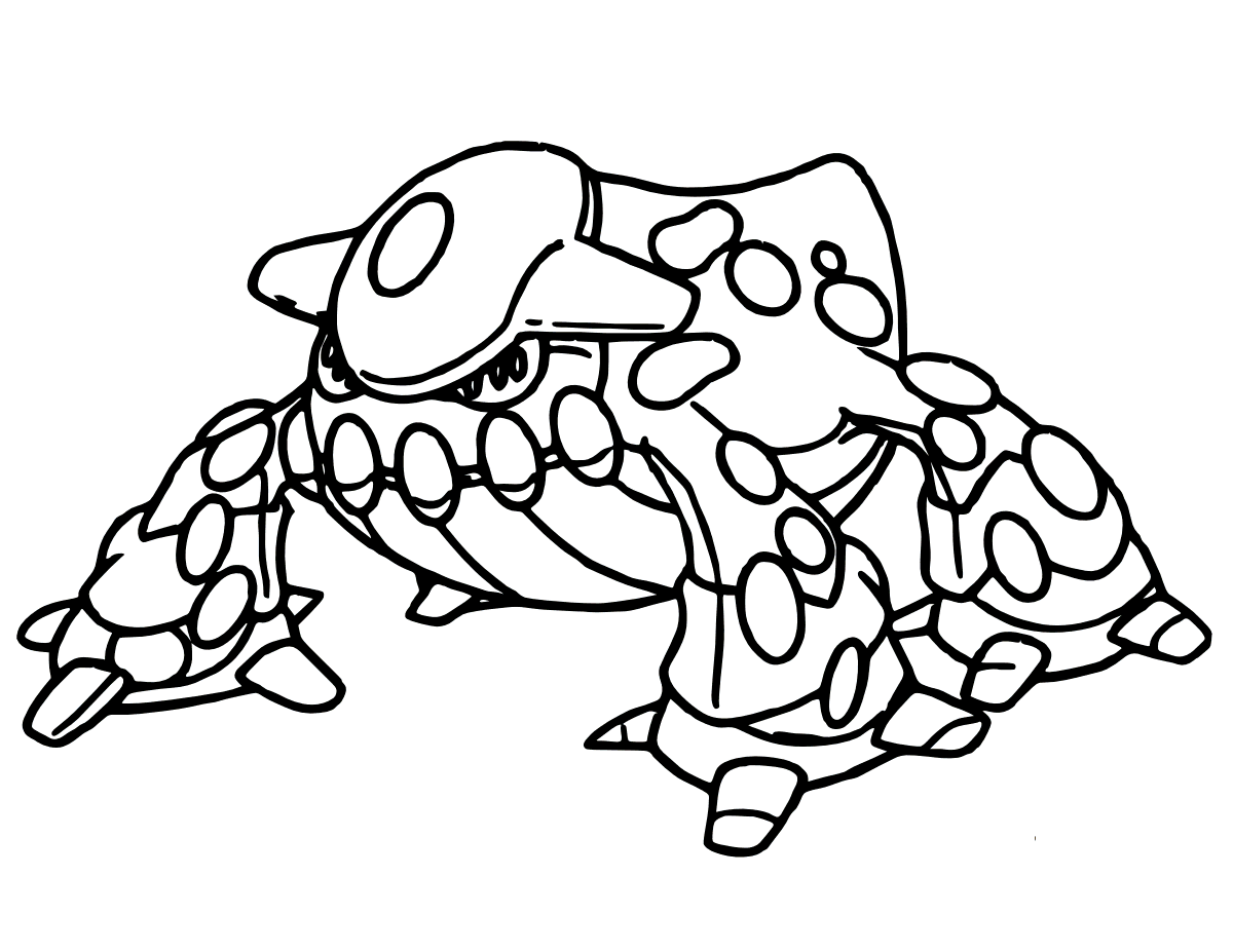 Xerneas coloring page