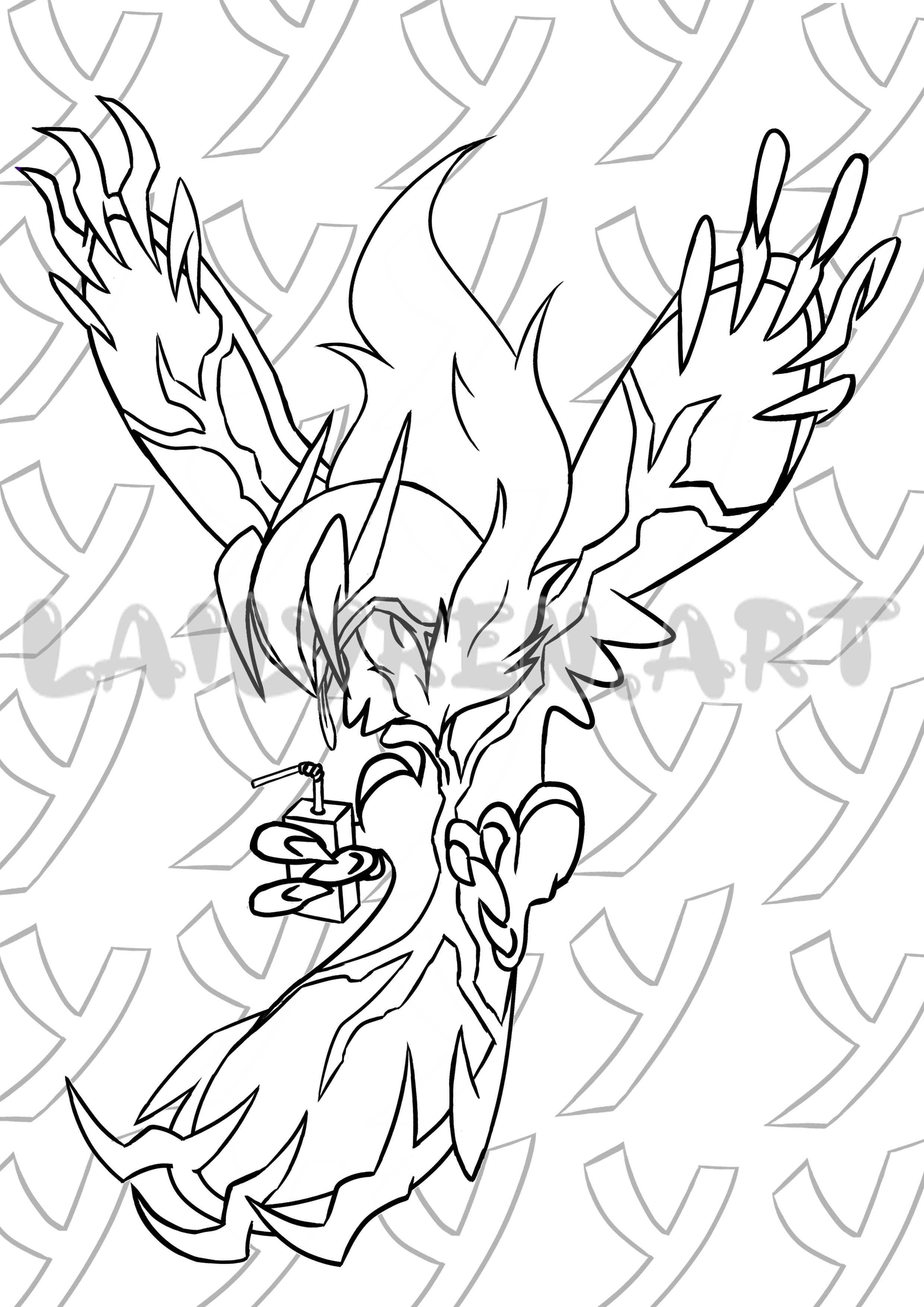 Lailyren ych open â â on x henlo trainers sth different this time i made some silly doodle