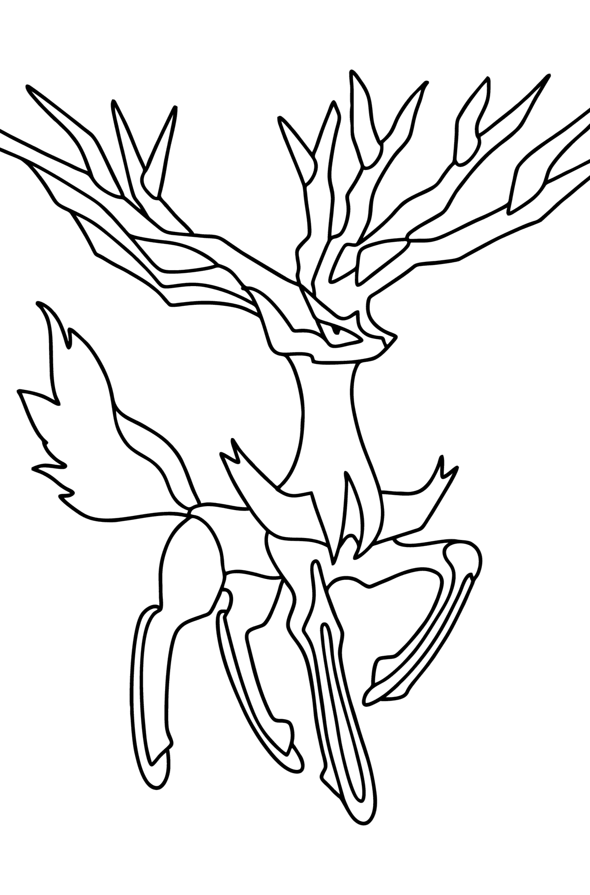 Colouring pages pokemon xy