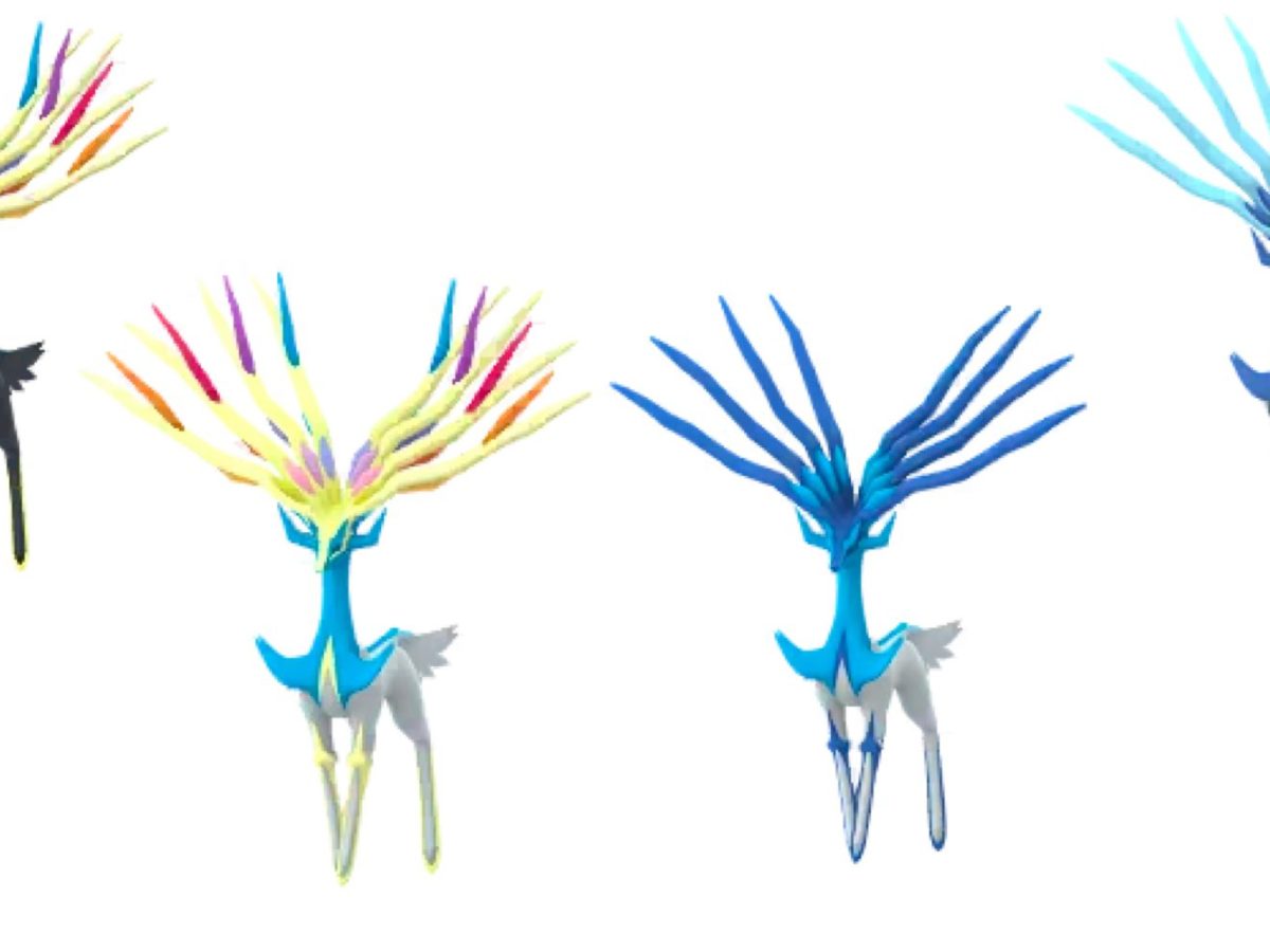 This is what shiny xerneas will look like in pokãmon go