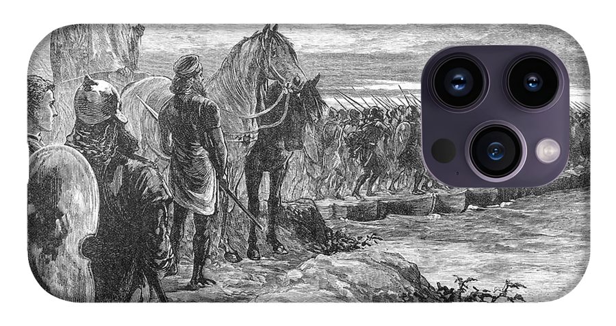 Xerxes ruler of persia invades iphone pro max case by mary evans picture library