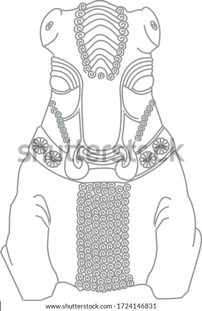 Gate xerxes stock photos and pictures