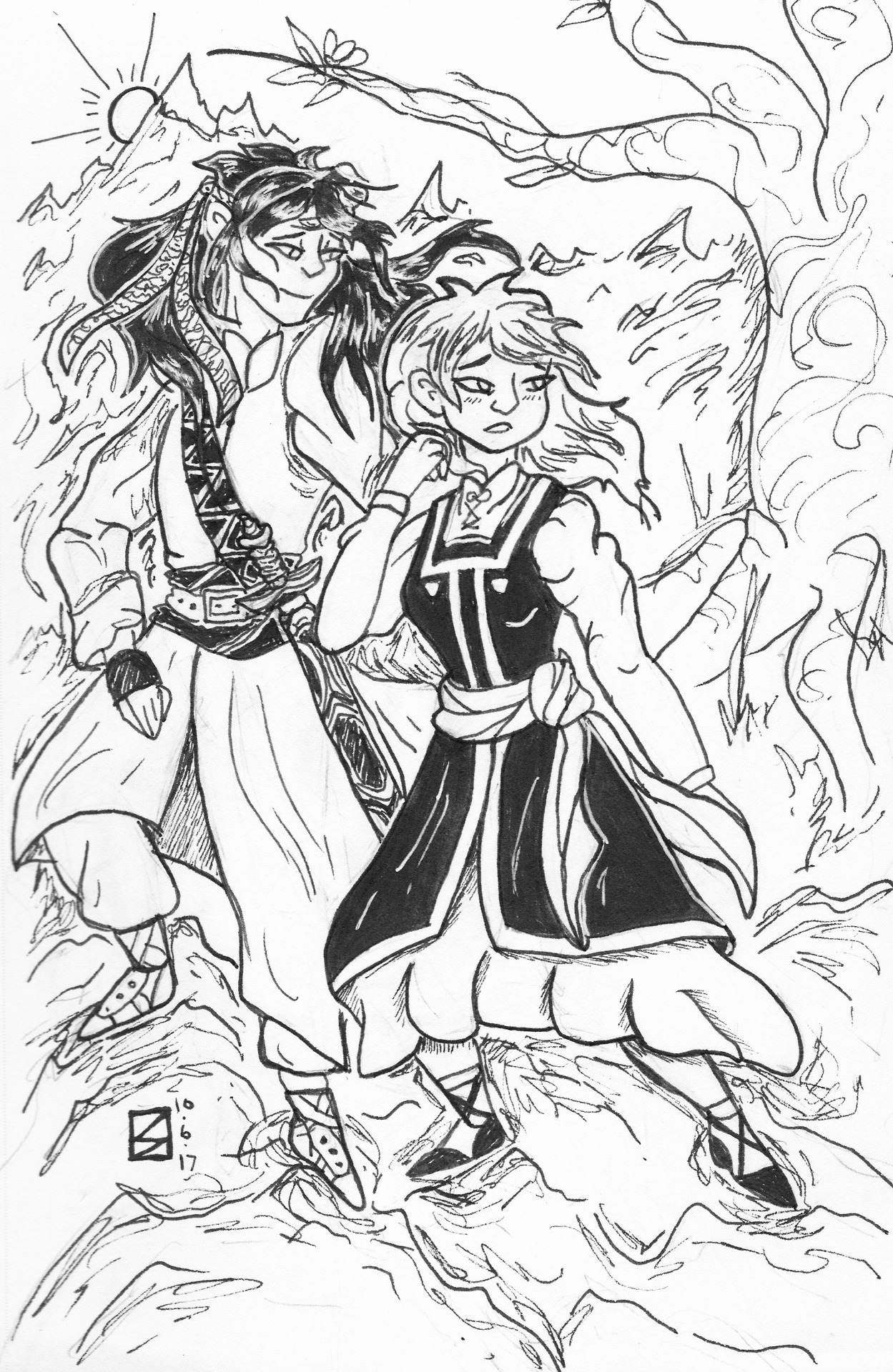 Xerxes the hatter â inktober kanata karafrom far away is a huge