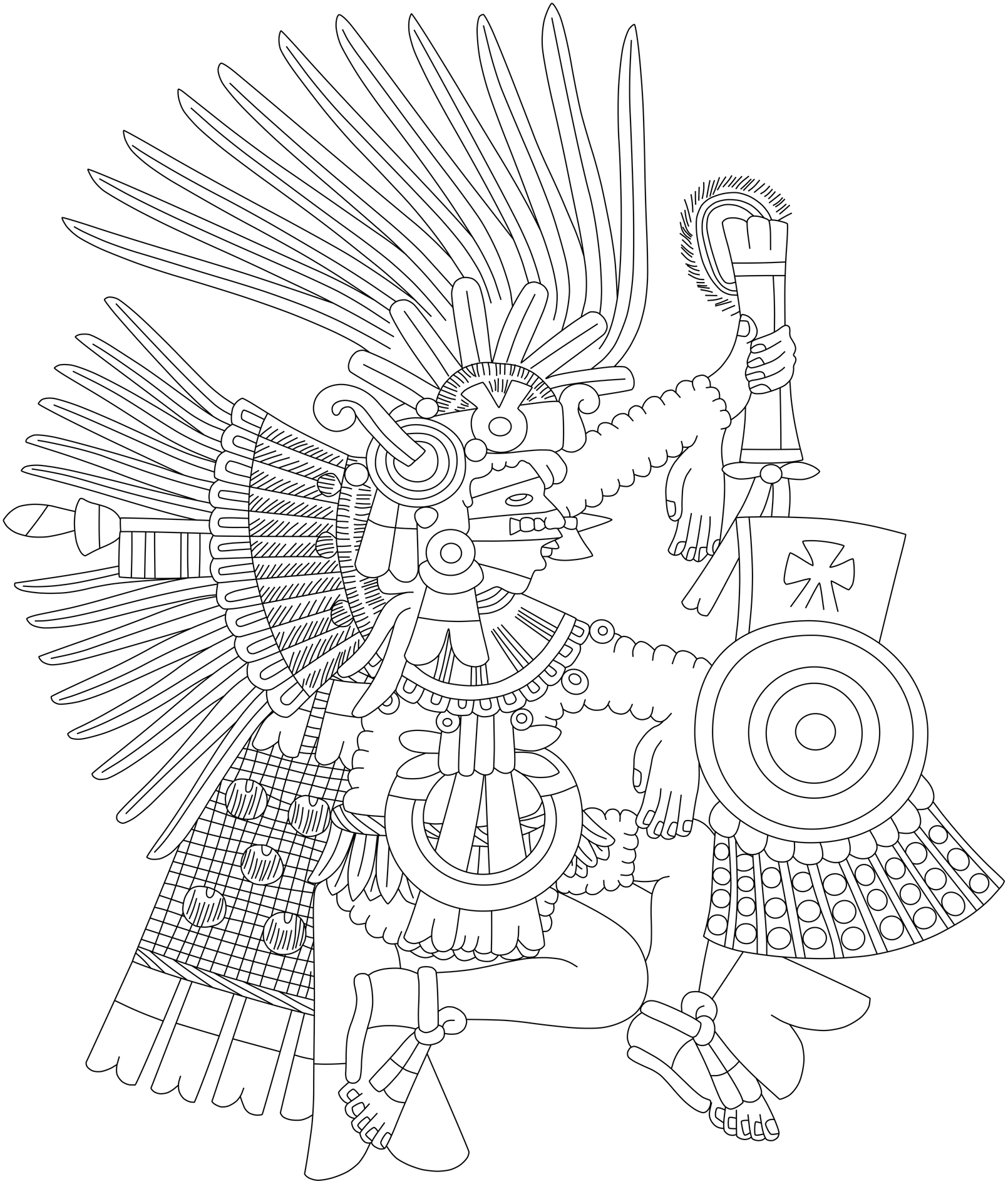 An effigy of tezcatlipoca from the bilimek collection in vienna ancient mesoamerica core