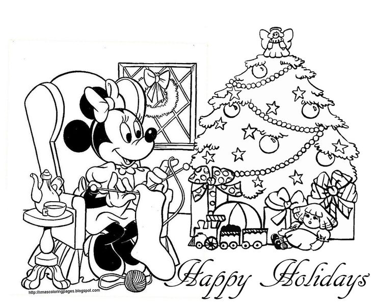 Xmas coloring pages ëí