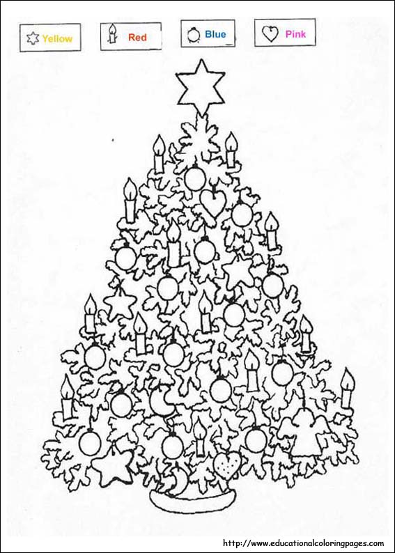 Christmas coloring