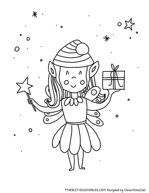 Christmas coloring pages free printables