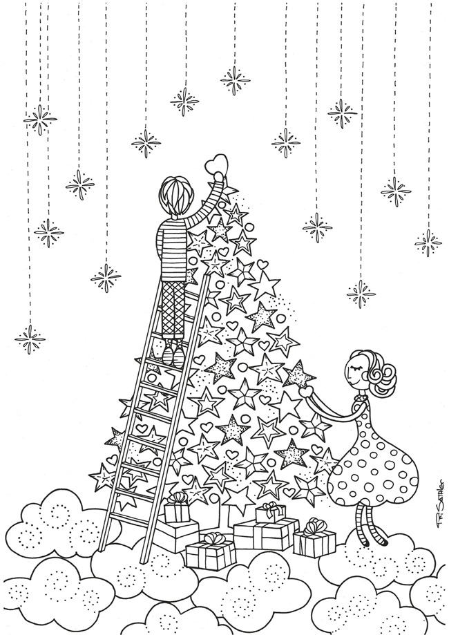 Christmas printable coloring pages