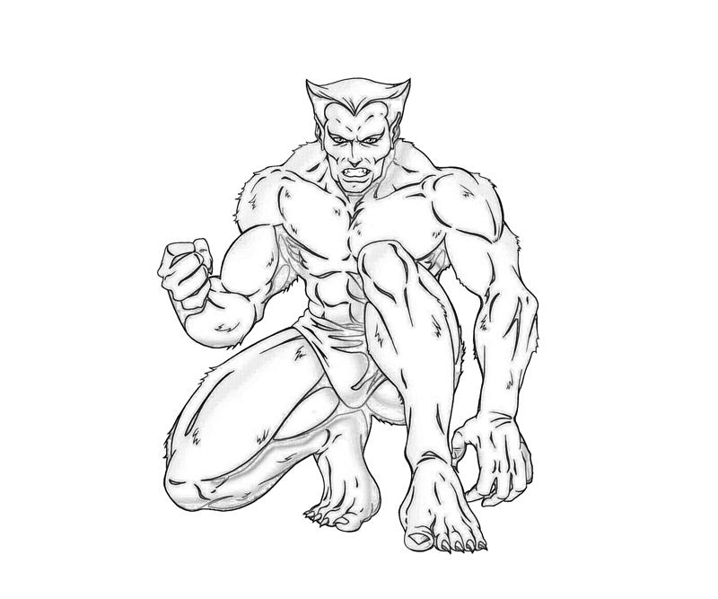 Beast x men beast character