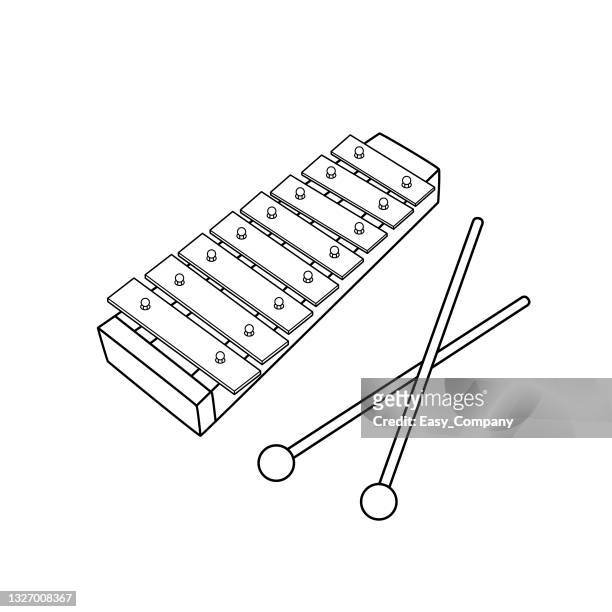 Music coloring pages stock photos high