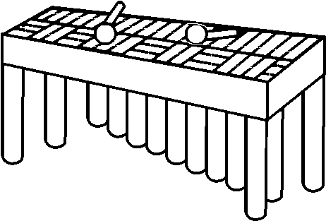 Download hd xylophone orchestra coloring page