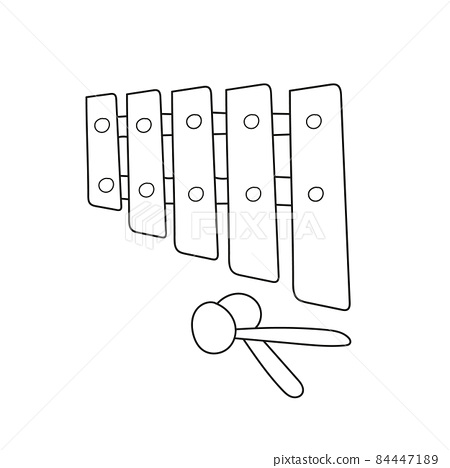 Simple coloring page coloring book for