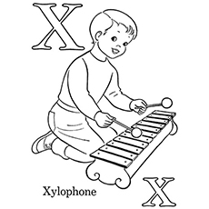 Top free printable letter x coloring pages online