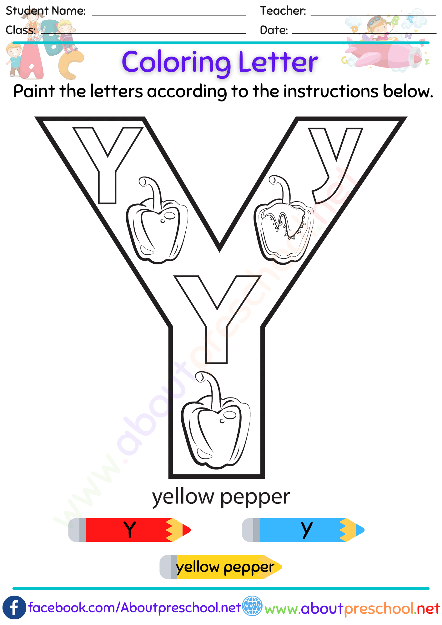 Letter coloring pages archives