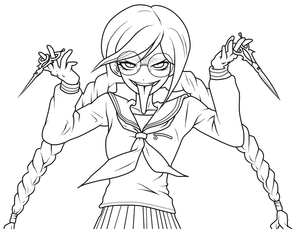 Genocide jack coloring page
