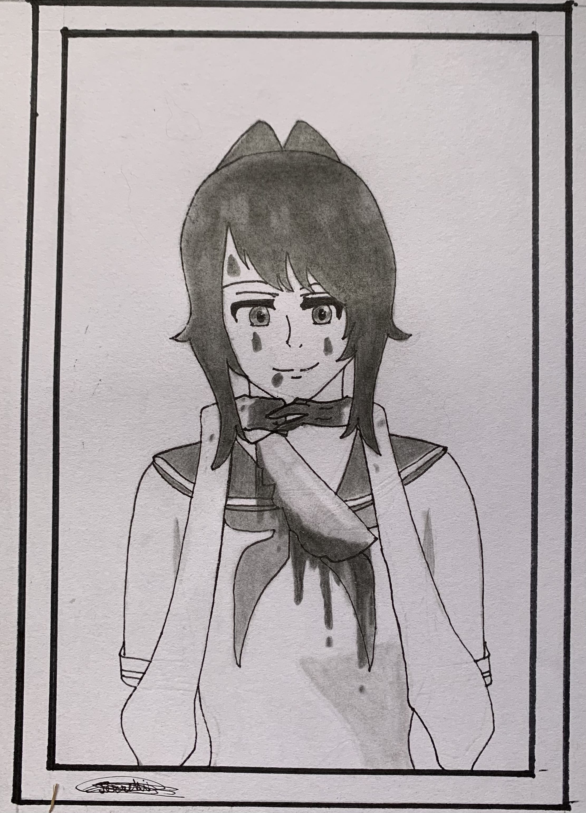 Yandere simulator fanart contest akiko