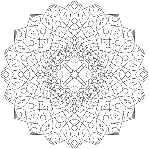 Yantra outline mandala coloring pages mandala coloring coloring pages