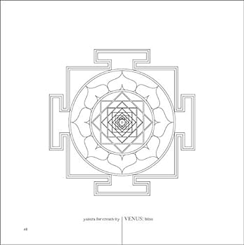 Coloring yantras sacred symbols for meditation healing abundance and creativity tomlinson sarah books