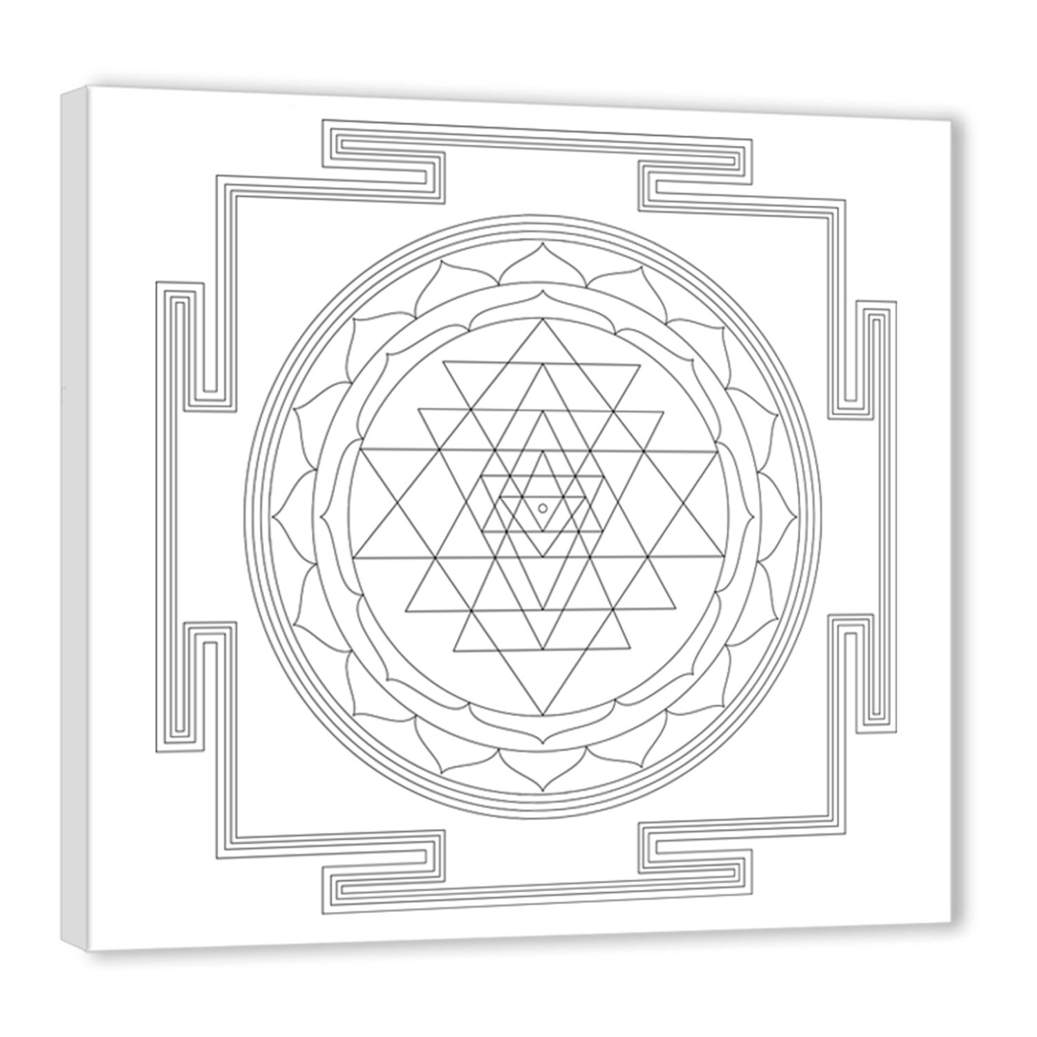 Coloring yantra