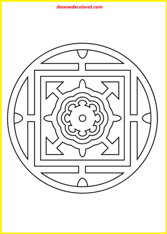 Mandala coloring pages â