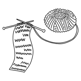 Page coloring pages yarn images