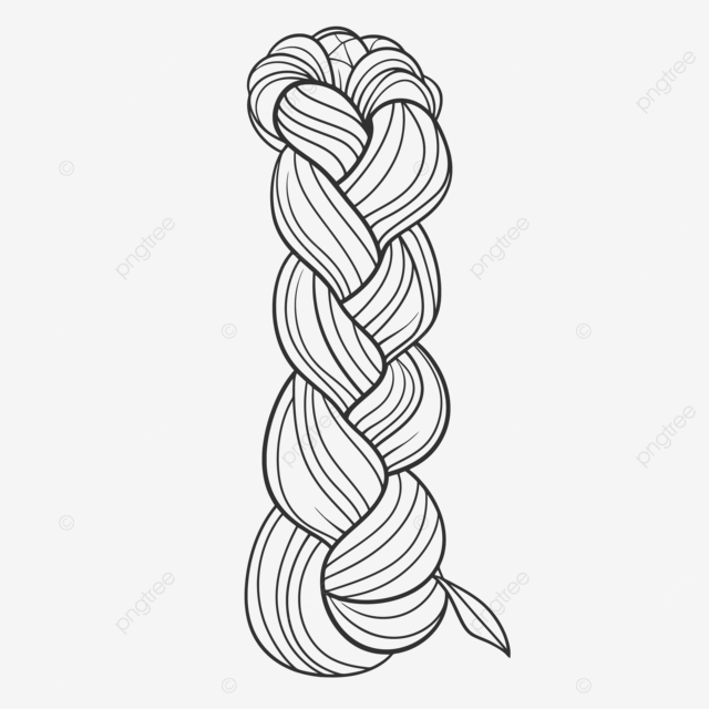 The yarn braid coloring page outline sketch drawing vector wing drawing ring drawing color drawing png and vector with transparent background for free download