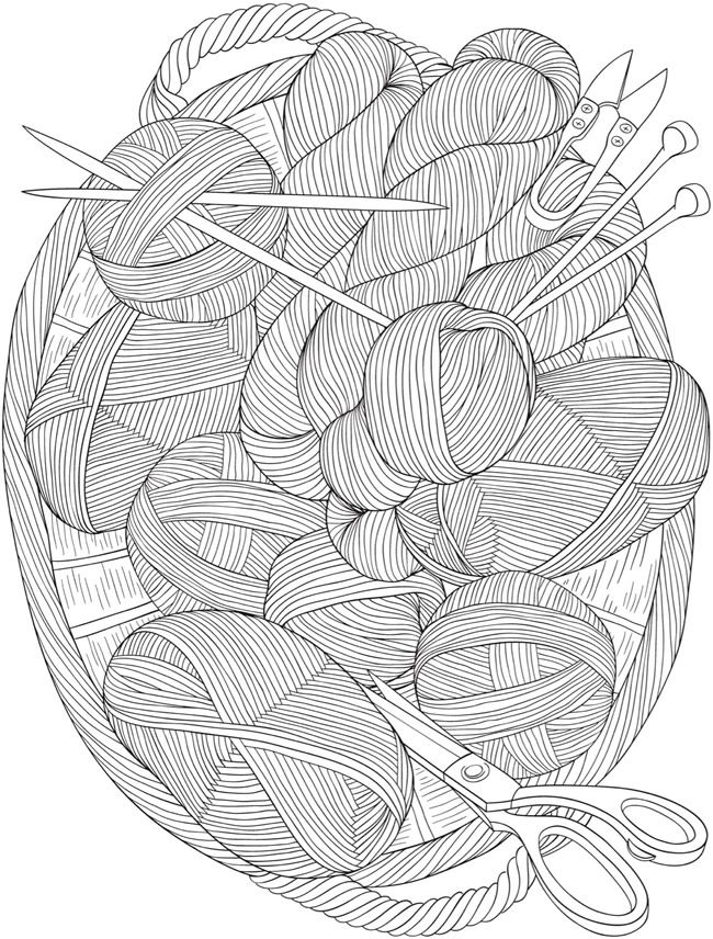 Wele to dover publications creative haven knitting notions coloring book coloring books coloring book pages mandala coloring pages