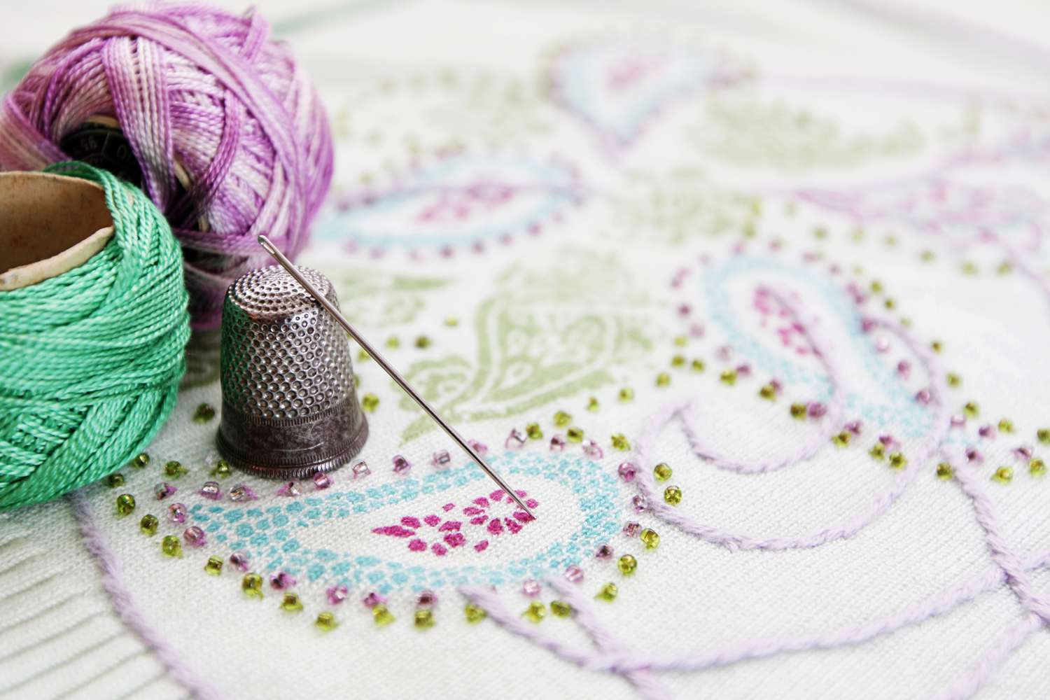 Learn embroidery with helpful stitch instructions