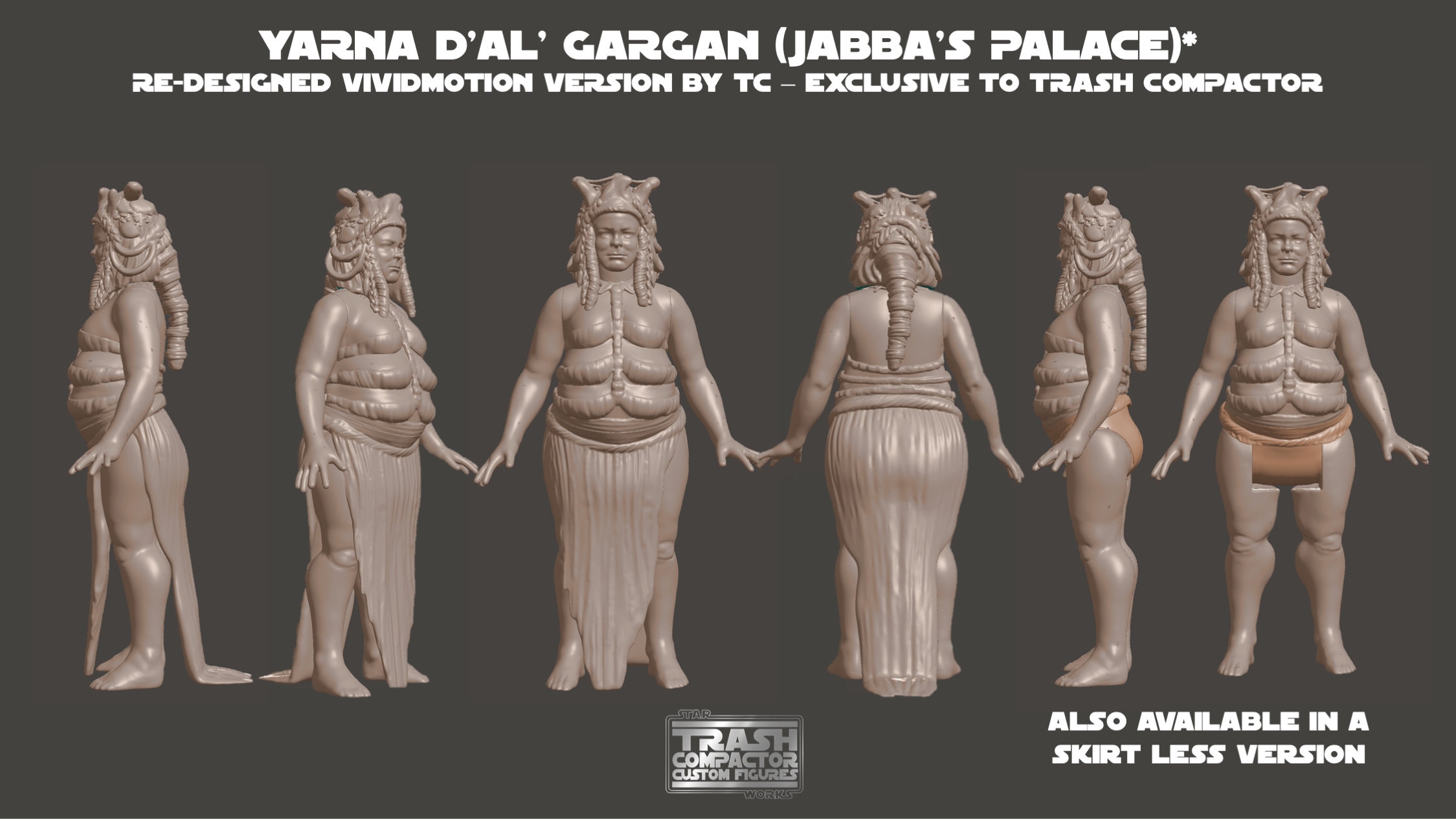 Yarna dal gargan jabbas palace d printed model kit