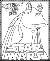 Printable star wars coloring pages