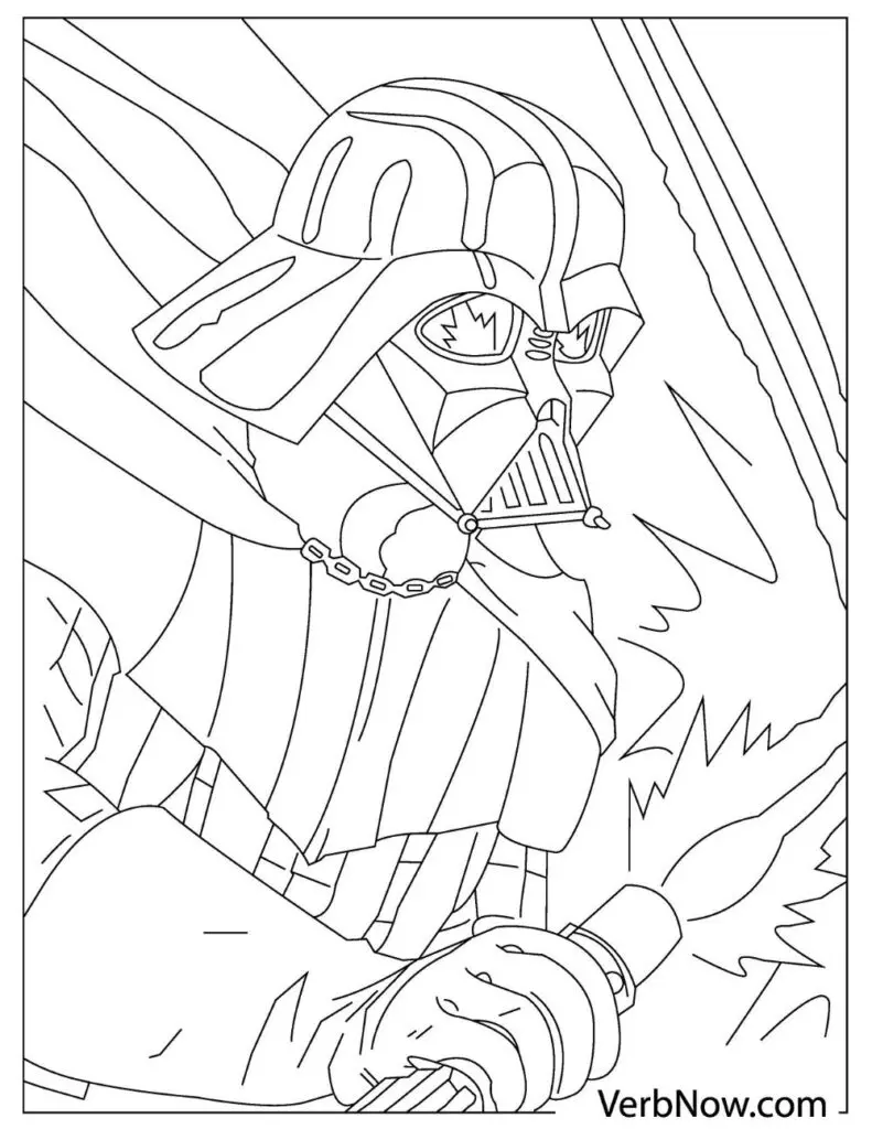 Free star wars coloring pages for download pdf