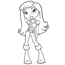Top free printable bratz coloring pages online