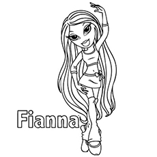 Top free printable bratz coloring pages online