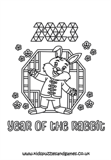 Chinese year of the rabbit