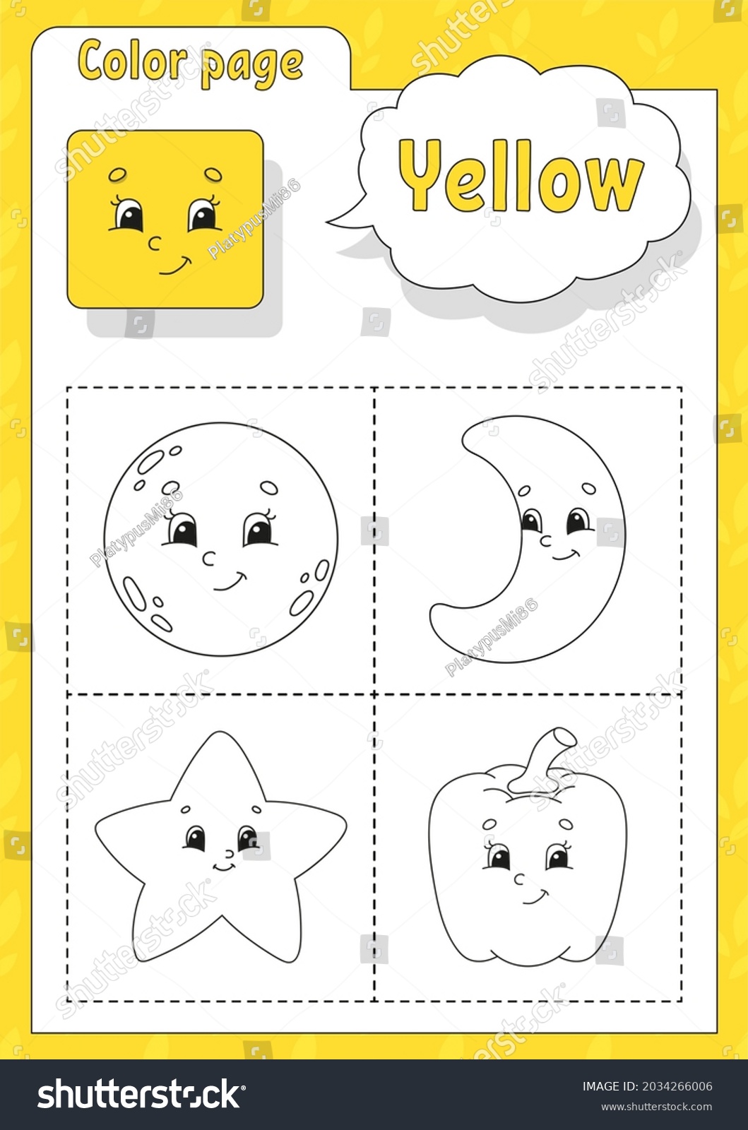 Coloring book learning colors color pictures stock vector royalty free