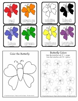 Butterfly colors