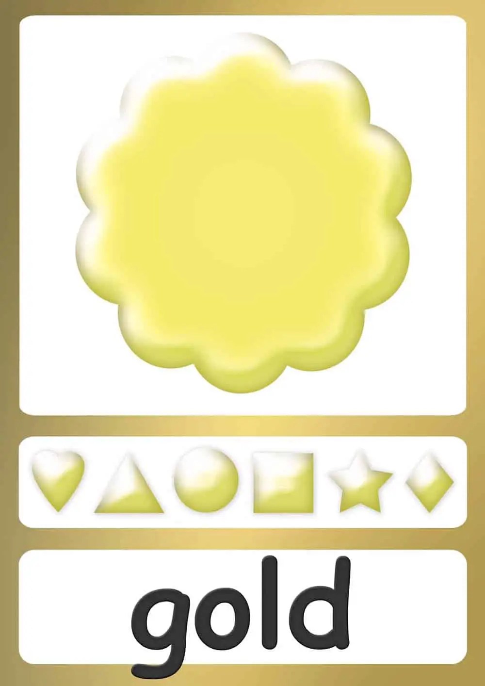 Color flashcards