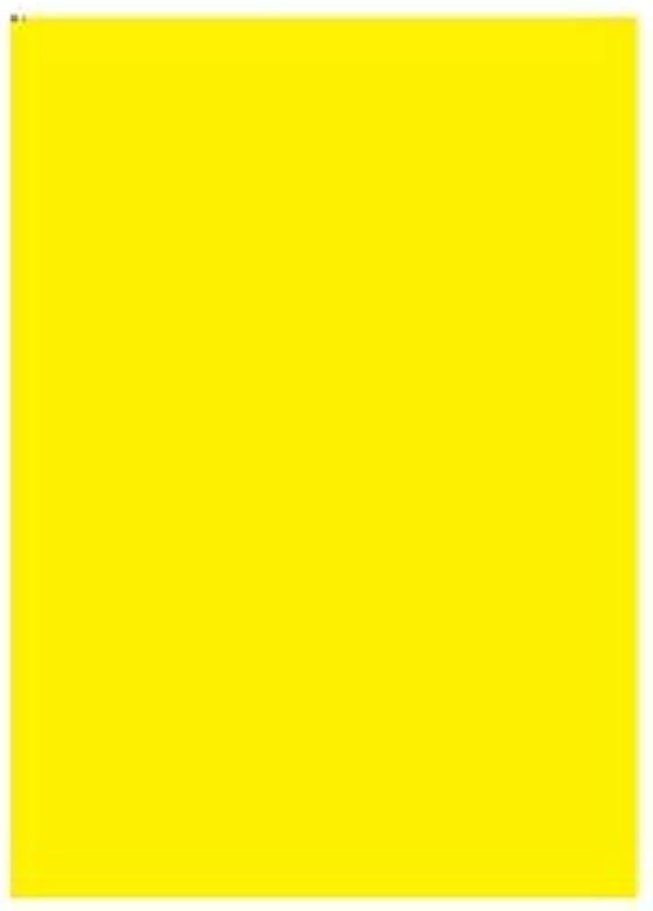 Sharma busessâ a yellow color sheet for art and craft set of sheets gsm office products