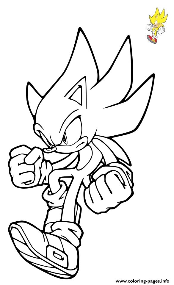 Print sonic yellow wisps coloring pages sonic para colorear dibujos spiderman dibujo para colorear