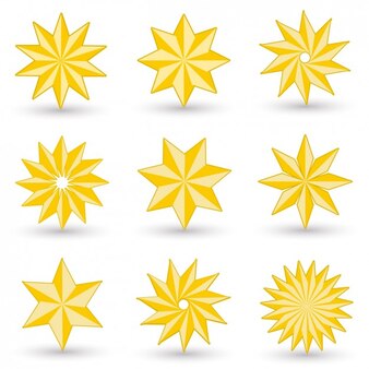 Page star yellow vectors illustrations for free download