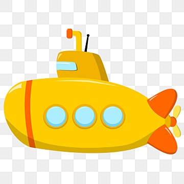 Yellow submarine clipart images free download png transparent background
