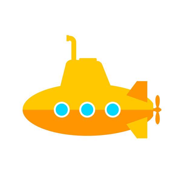 Yellow submarine free stock vectors