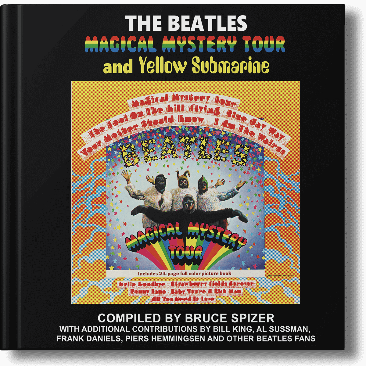 The s magical mystery tour and yellow submarine
